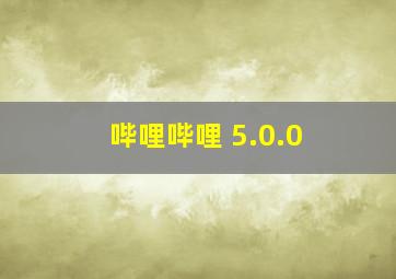 哔哩哔哩 5.0.0